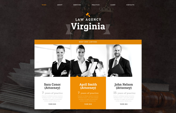 Law Firm Drupal Template