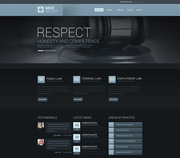 Law Firm Drupal Theme