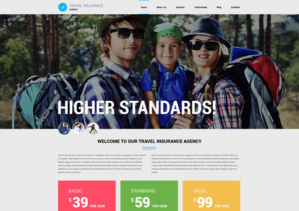 Travel Agency Responsive Joomla Template