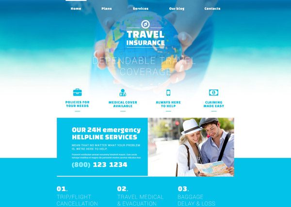 Safe Travel Joomla Template