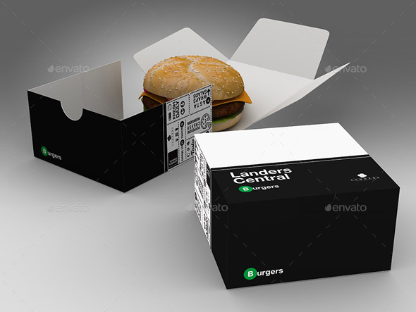 Download 5 Best Burger Box Packaging Mockups - Smashfreakz