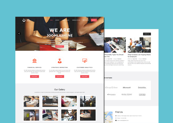  Free Business Joomla Templates