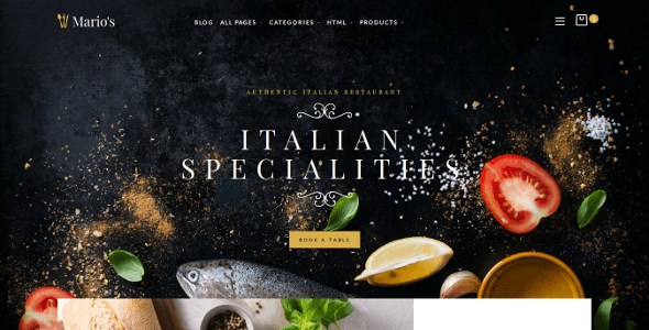 Restaurant Opencart Themes