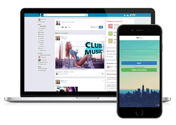 Social Networking CMS