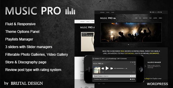 Music Streaming WordPress Themes