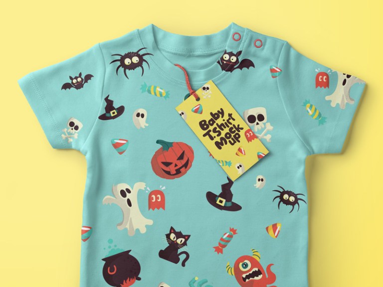 Download 5 Free Kids T-shirt Mockups for Clothing Designer - Smashfreakz