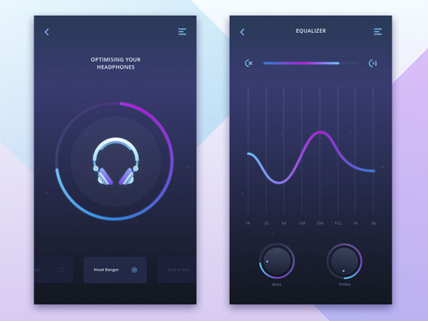 Music Equalizer UI 