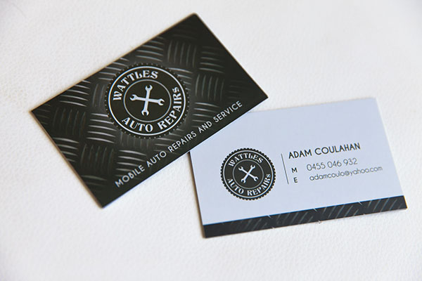 auto repair business card