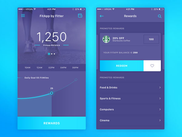 medical app ui design