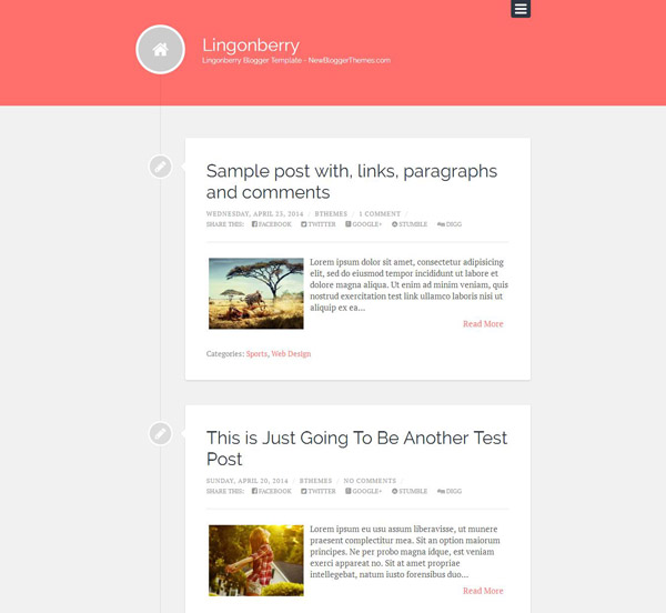 5 Free Timeline Blogspot Templates - Smashfreakz