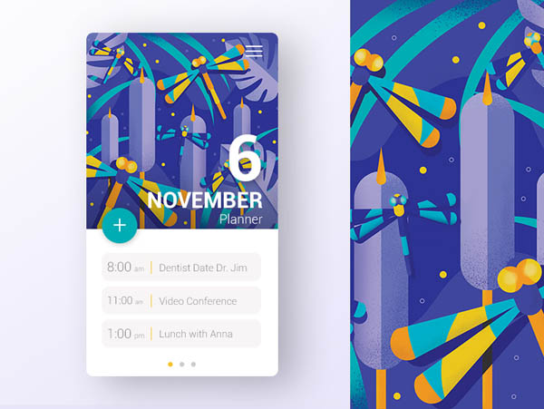 Planner App UI Design