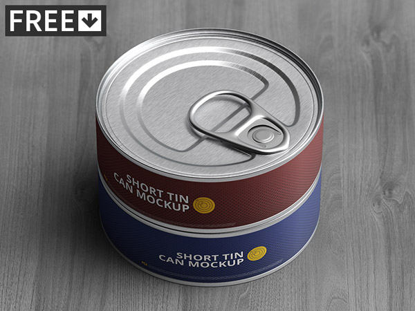  sardine can mockup