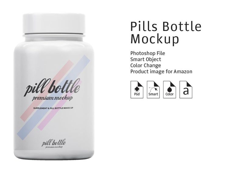 Download 10 Free Pills Bottle Mockups For Medicine Presentation Smashfreakz PSD Mockup Templates