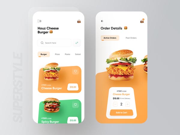 20 Great Example of Food Delivery App for Your Inspiration - Smashfreakz